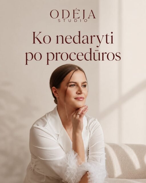 🤎
Kad rezultatai džiugintų kuo ilgiau, svarbi tinkama priežiūra po procedūros.
Po procedūros rekomenduojama:
✔️ Vengti intensyvaus sporto 24–48 val.
✔️ Neliesti veido rankomis.
✔️ Nevartoti alkoholio.
✔️ Nenaudoti aktyvių odos priežiūros priemonių.
✔️ Vengti tiesioginių saulės spindulių ir naudoti SPF.
✔️ Pakeisti pagalvės užvalkalą.
✔️ Gerti daugiau vandens.
✔️ Bent parą vengti makiažo.
Tinkama priežiūra padeda odai greičiau atsistatyti ir užtikrina geriausią procedūros rezultatą. ✨
📩 Registracija konsultacijai – asmenine žinute.
#odosprieziura #veidoproceduros #sveikaoda #glowingskin #grozioproceduros