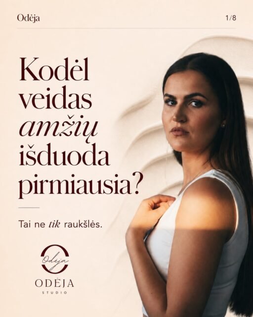 Senėjimas yra natūralus, tačiau tai nereiškia, kad negalime padėti odai senti gražiau, sveikiau ir lėčiau.

Todėl rūpintis oda verta ne tada, kai „jau reikia“, o nuosekliai – kasdien. 🤎