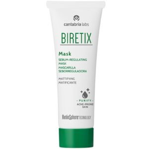 BIRETIX SEBUMĄ REGULIUOJANTI VEIDO KAUKĖ, 25 ML
