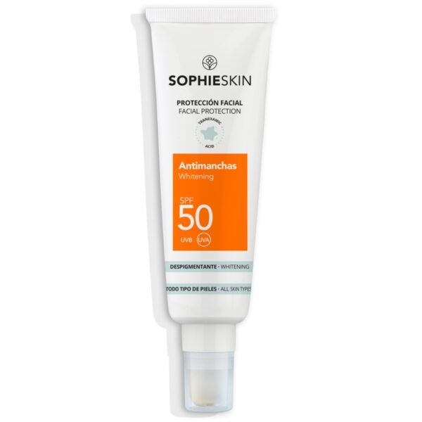 xr:d:DAFATkAzBDA:4642,j:1314342927199886464,t:24020513 SOPHIE SKIN PIGMENTINES DĖMES MAŽINANTIS APSAUGINIS VEIDO KREMAS SPF50, 50 ML