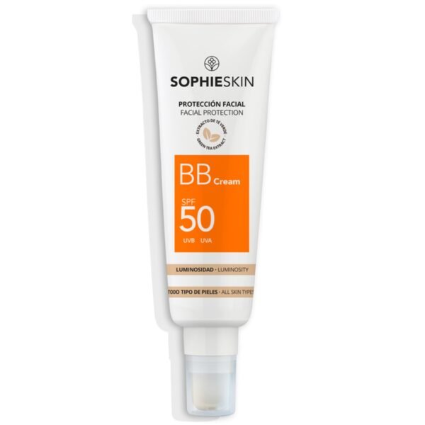 xr:d:DAFATkAzBDA:4638,j:4147107088306152080,t:24020512 SOPHIE SKIN SPALVĄ SUTEIKIANTIS APSAUGINIS BB VEIDO KREMAS NUO SAULĖS SPF50, 50 ML