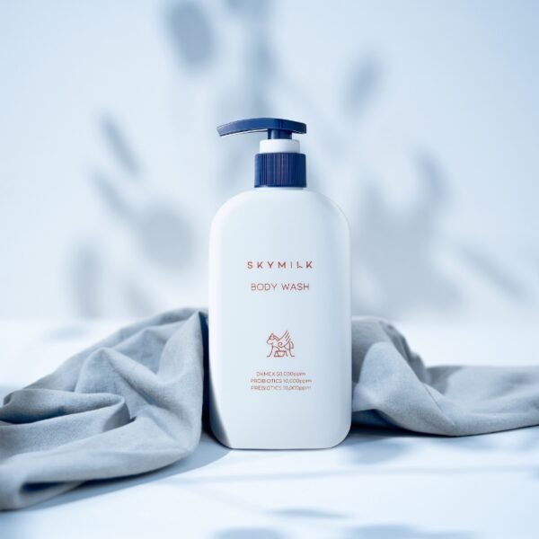 SKYMILK "PROBIOTICS & PREBIOTICS BODY WASH" KŪNO PRAUSIKLIS, 300 ML