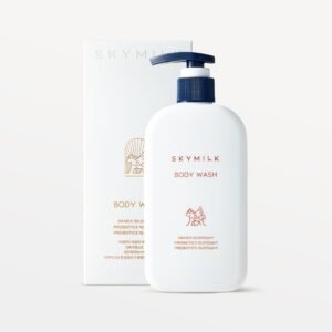 SKYMILK "PROBIOTICS & PREBIOTICS BODY WASH" KŪNO PRAUSIKLIS, 300 ML