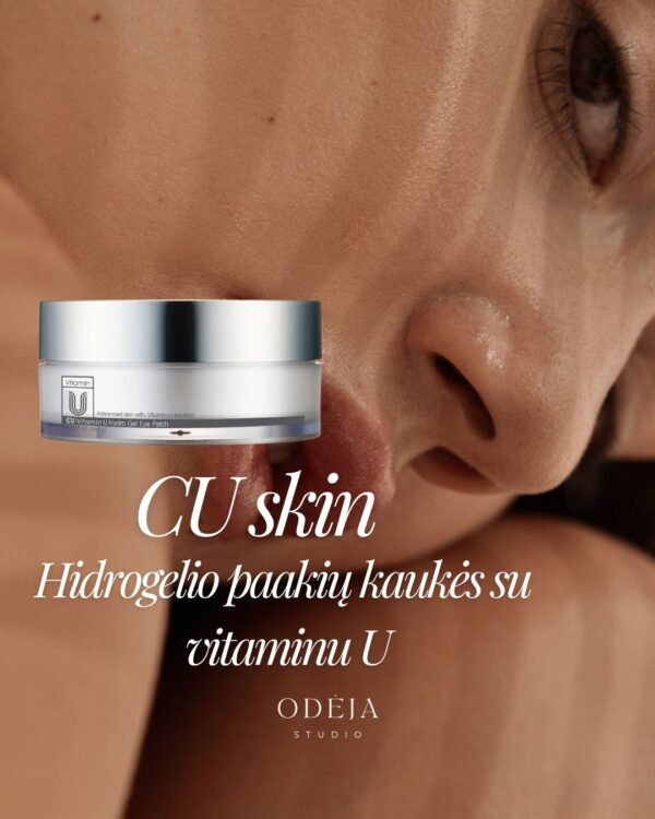CUSKIN Vitamin U Hydro Gel Eye Patch – hidrogelio paakių kaukės, 60 vnt