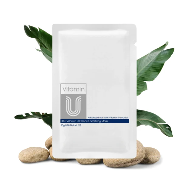 CUSKIN Vitamin U Essence Soothing Mask – lakštinė veido kaukė