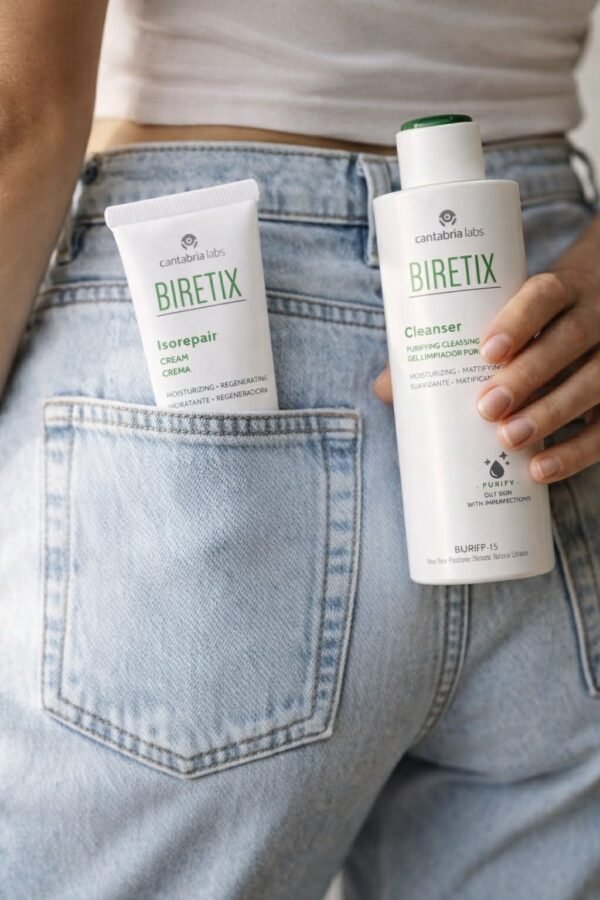 Biretix rinkinys skirtas riebiai veido odai