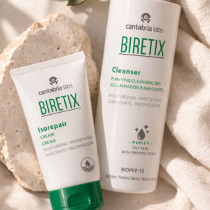 Biretix rinkinys skirtas riebiai veido odai