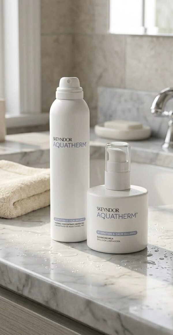 jautrios odos rinkinys skeyndor aquatherm