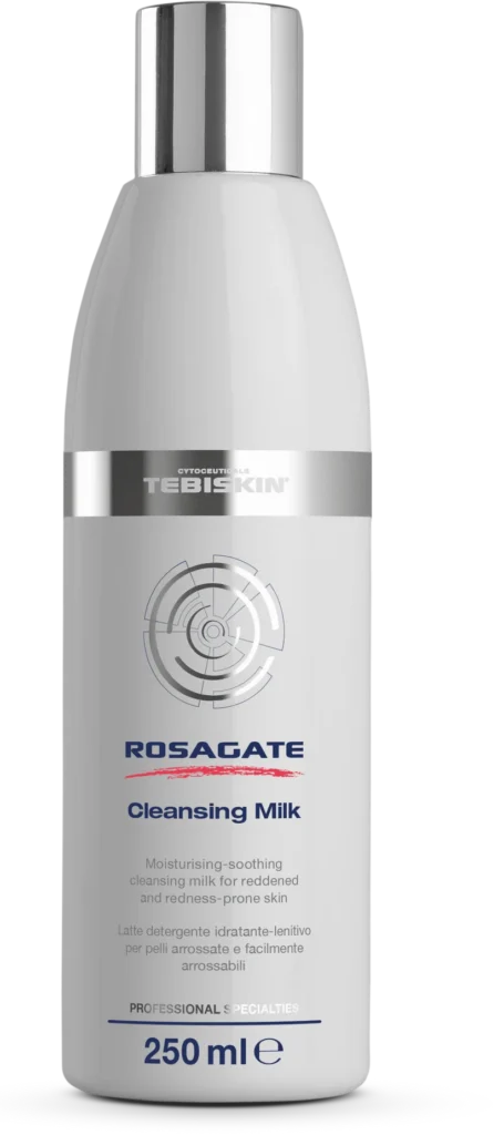 ROSAGATE CLEANSING MILK valomasis pienelis paraudusiai odai