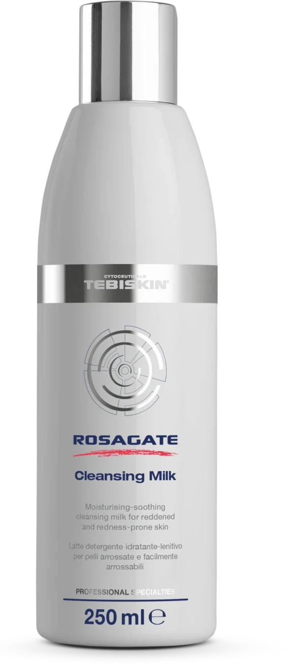 ROSAGATE CLEANSING MILK valomasis pienelis paraudusiai odai