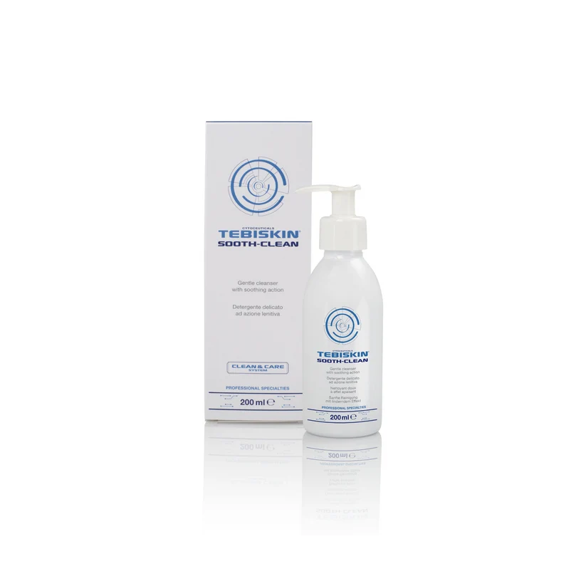 TEBISKIN SOOTH-CLEAN prausimosi gelis jautriai odai 200 ml