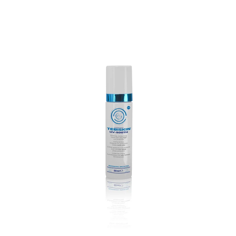 TEBISKIN UV-SOOTH SPF50+ raminantis kremas nuo saulės 50 ml