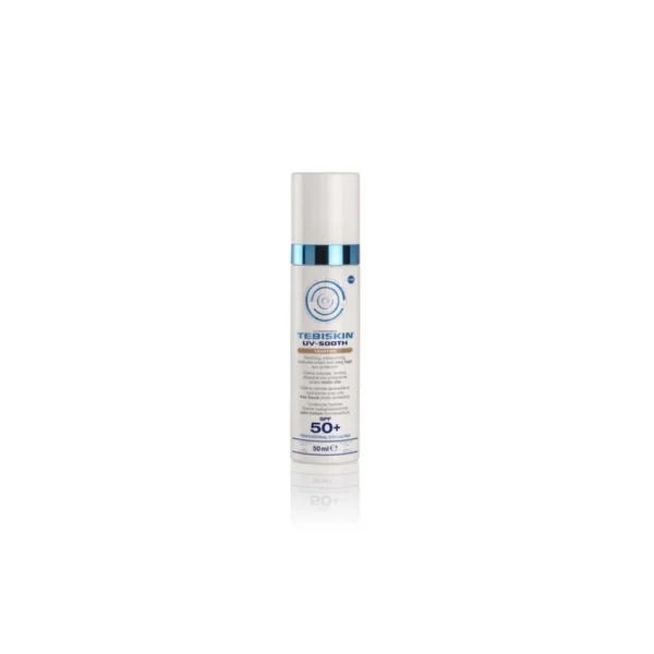 TEBISKIN UV-SOOTH TEINTEE SPF 50+ tonuojantis kremas 50 ml